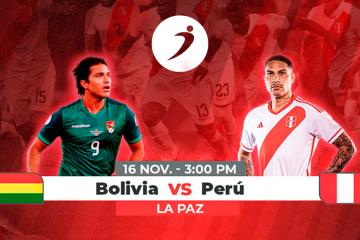 ¡Vive el Bolivia vs. Perú al mejor estilo de Ovación!