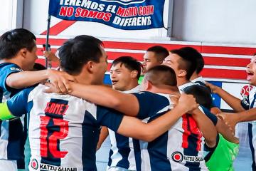 ¡Lo pasó por encima! Alianza Lima goleó a Peñarol en torneo de Futsal Inclusivo
