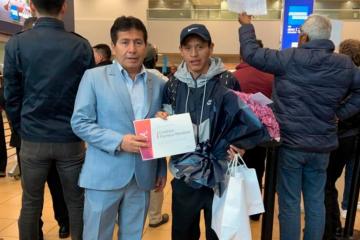 Bicampeón panamericano Cristian Pacheco volvió a Lima