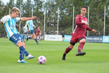 Con Cabellos, reserva de Racing goleó a Lanús