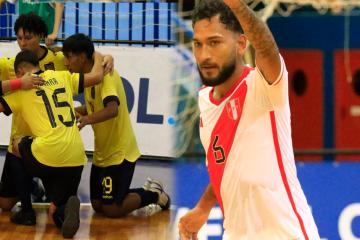 ¡Una buena, otra mala! Perú tuvo distinta suerte en Conmebol Liga Evolución Futsal