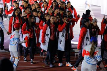 (FOTOS) Team Perú se lución en inauguración de Juegos Parapanamericanos