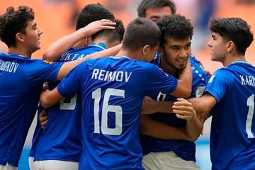¡Sorpresa en el Mundial Sub 17! Uzbekistán venció a Inglaterra y avanzó a cuartos