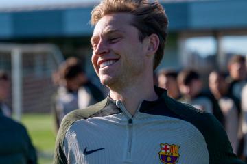 Frenkie de Jong recibió alta médica y podría jugar ante Rayo Vallecano