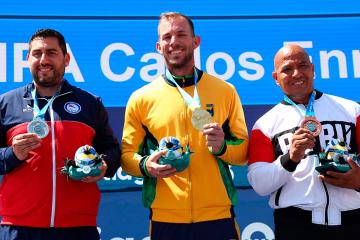 ¡Llegó medalla N°15! Carlos Felipa logró bronce en Juegos Parapanamericanos