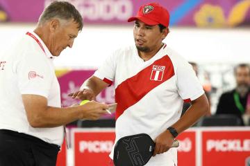 Willy Pino ganó medalla de oro en Torneo Internacional de pickleball Lima 2023