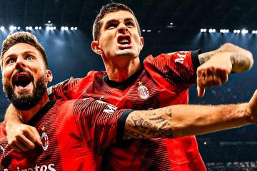 AC Milan superó al PSG en la Champions