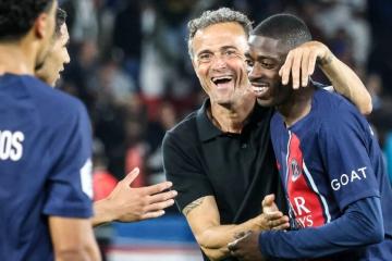 Luis Enrique: "Dembélé es el jugador que más desequilibra en el mundo"