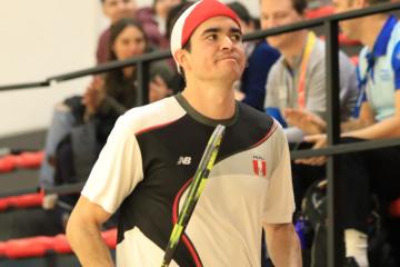Peruanos Elías y Escudero aseguraron medalla en dobles de Squash