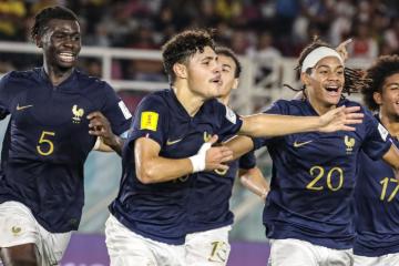 Francia clasificó a la final del Mundial sub 17