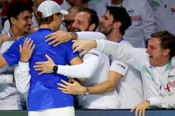 Italia eliminó a Serbia y clasificó a la final de la Copa Davis