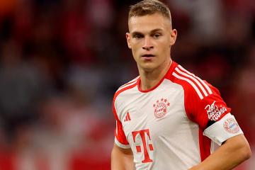 Joshua Kimmich cuestionado en el Bayern Múnich