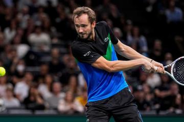 Medvedev se impuso a Rublev en el ATP Finals
