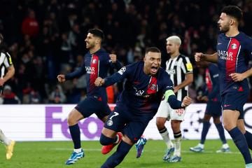 Con polémica, PSG le empató al final a Newcastle por Champions League