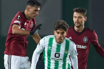 Real Betis cayó por 1-0 con Sparta Praga por la Europa League