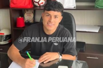 Javier Núñez es nuevo jugador de Sport Huancayo de cara a la Liga1 Betsson 2024