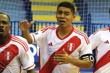 La selección de futsal sub-20 venció a Colombia en Liga Evolución