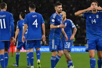 Italia apabulló por 5-2 a Macedonia y se acerca a la Euro 2024