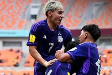 Argentina clasificó a los octavos de final del mundial Sub-17 en Indonesia