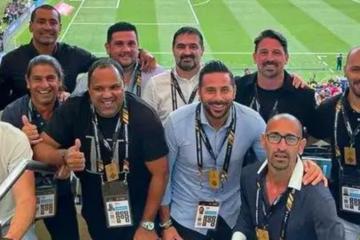 Claudio Pizarro se encuentra en el Maracaná para presenciar el Boca- Fluminense