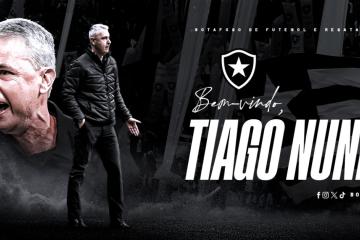 Botafogo hizo oficial la contratación de Tiago Nunes