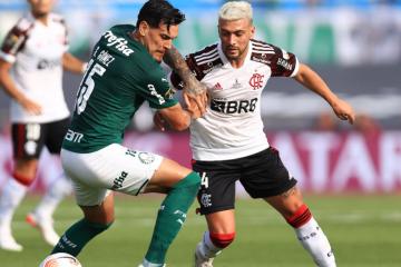 De candela: Palmeiras y Flamengo lideran el Brasileirao