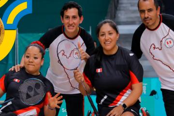 Jáuregui y Burgos lograron la tercera medalla dorada en Santiago 2023
