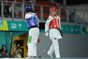¡Bicampeona parapanamericana! Angélica Espinoza se colgó la de oro en Santiago 2023