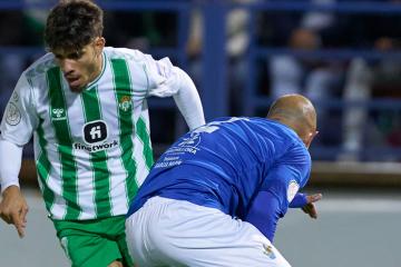 Paliza histórica: Betis aplastó 12-1 a Hernán Cortés en la Copa del Rey