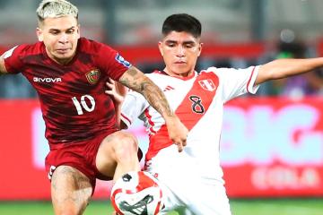 Soteldo: "En el segundo tiempo complicamos mucho a Perú"