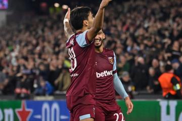 West Ham quedó a un paso de avanzar en la Europa League