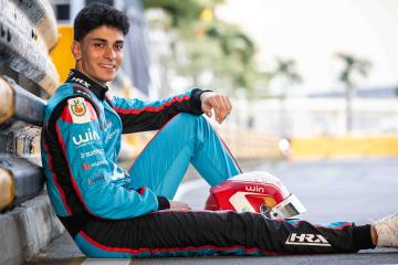Matias Zagazeta quedó listo para correr en el Gran Premio de Macao de Fórmula 3