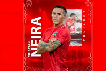 ¡El primero en quedarse! Cristian Neira renovó con Unión Comercio para el 2024