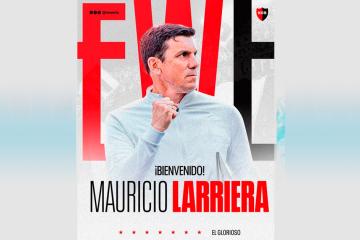 ¡Ya es leproso! Mauricio Larriera es oficialmente nuevo DT de Newell's