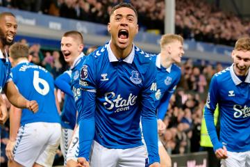 ¡Grito del alma! Everton se hizo respetar en casa y venció a Chelsea