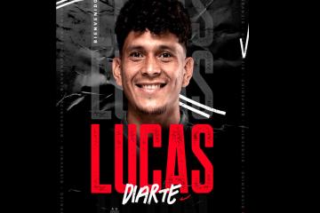 Defensa argentino Lucas Diarte fue oficializado como nuevo 'jale' en FBC Melgar