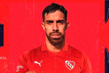 ¡Se viste de rojo! Gabriel Avalos es nuevo delantero de Independiente de Argentina