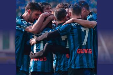 Atalanta venció por 1-0 a Lecce y se recupera en la Serie A