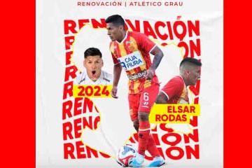 ¡Se queda en Piura! Elsar Rodas renovó con Atlético Grau para el 2024