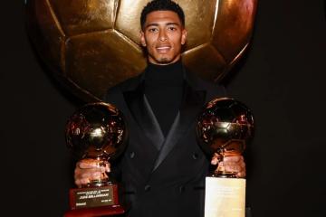 Bellingham recibió el premio 'Golden Boy'