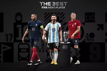 Haaland, Mbappé y Messi disputan el The Best al Jugador de la FIFA