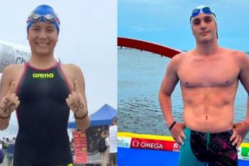 Peruanos clasifican al Mundial de Natación Doha 2024