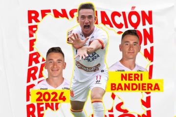Neri Bandiera se queda en Atlético Grau