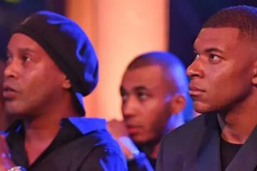 Ronaldinho: "Me gustaría que Mbappé ganara el Balón de Oro con PSG"
