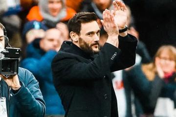 Hugo Lloris recibió la ovación en el último partido del Tottenham