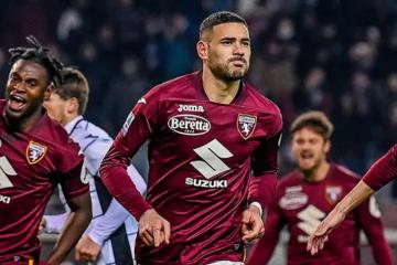 Torino superó por 3-0 a Atalanta por la décima cuarta jornada de la Serie A