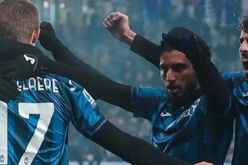 Atalanta derrotó por 3-0 a AC Milán y se recupera en la Serie A