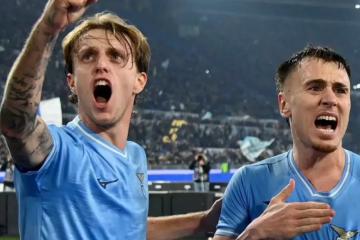 Lazio se recuperó en la Serie A tras vencer por 3-1 a Frosinone