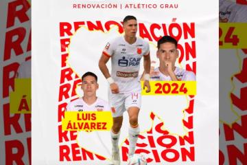 ¡Siguen las renovaciones! Luis Álvarez continuará en Atlético Grau todo el 2024
