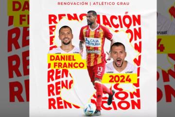Daniel Franco continuará defendiendo a Atlético Grau este 2024
